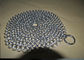 রান্নাঘর 304 স্টেইনলেস স্টীল Chainmail স্ক্রাবার আয়তক্ষেত্র 10mm, আকার কাস্টম সরবরাহকারী