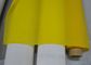হলুদ টেক্সটাইল স্ক্রিন প্রিন্টিং জাল রোল 62 &amp;quot;কোন পৃষ্ঠ চিকিত্সা সঙ্গে প্রস্থ সরবরাহকারী